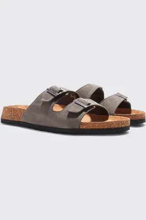 Boohoo Sandalias De Ante Sintético Con Hebilla