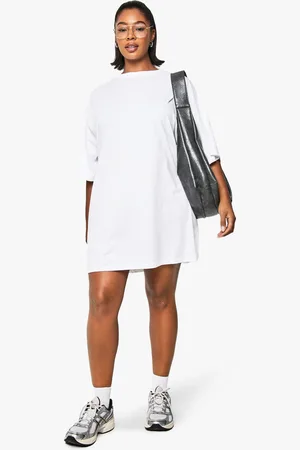 Boohoo Vestido Camiseta Plus Oversize