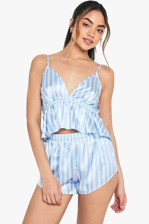 Boohoo Pijama De Pantalón Corto Y Camisola