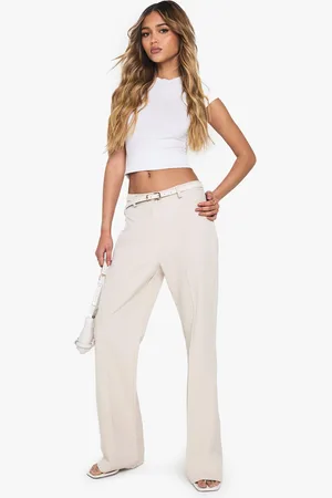 Boohoo Pantalón Entallado De Campana