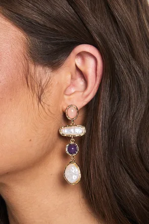 Boohoo Pendientes Con Piedra