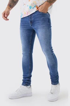 Boohoo Vaquero Súper Pitillo Elástico