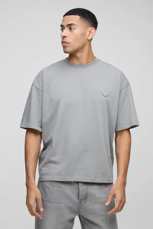 Boohoo Camiseta Oversize Recta Con Estampado De Corazón