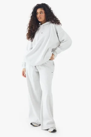 Boohoo Pantalón Deportivo De Pernera Recta Con Etiqueta Dsgn