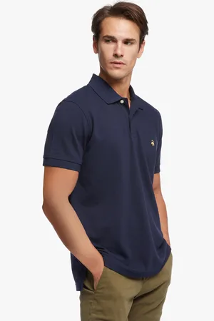 Brooks Brothers Polo De Piqué En Manga Corta Corte Slim - Hombre Polos Y Camisetas L