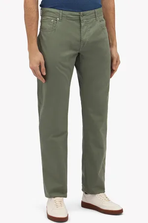 Brooks Brothers Pantalón De Cinco Bolsillos De Algodón Elástico - Hombre Pantalones 28