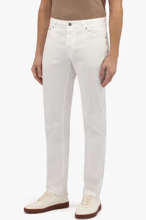 Brooks Brothers Pantalón De Cinco Bolsillos De Algodón Elástico - Hombre Pantalones 28