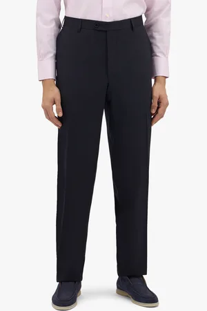 Brooks Brothers Pantalón De Lana Virgen Elástica - Hombre Pantalones 30