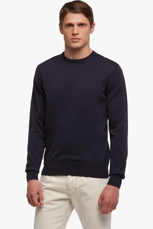 Brooks Brothers Camiseta De Algodón Con Cuello Redondo - Hombre Prendas De Punto Xs
