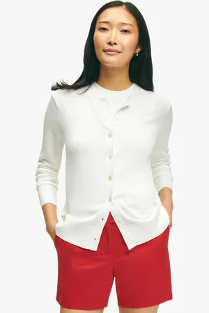 Brooks Brothers Cárdigan De Algodón Supima - Mujer Prendas De Punto Xl