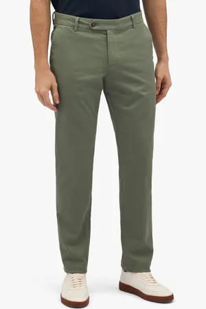 Brooks Brothers Pantalón Chino Militair De Algodón Elástico - Hombre Pantalones 28