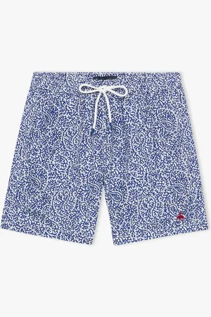 Brooks Brothers Bañador Con Motivo De Coral - Hombre Bañadores Xs