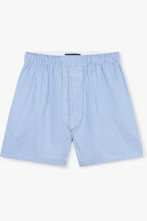 Brooks Brothers Bóxer De Algodón A Cuadros - Hombre Ropa Interior Xs