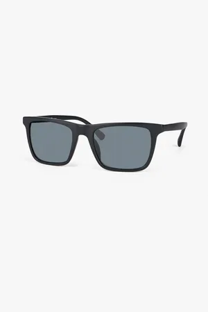 Brooks Brothers Gafas De Sol Cuadradas Negras - Hombre Gafas De Sol One Size