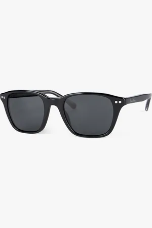 Brooks Brothers Gafas De Sol Cuadradas Negras - Hombre Gafas De Sol One Size