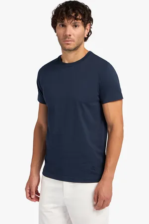 Brooks Brothers Camiseta De Algodón Con Cuello Redondo - Hombre Polos Y Camisetas Xs