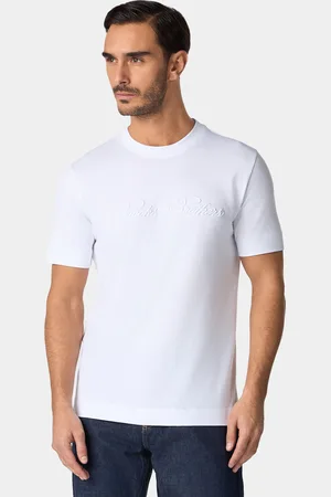Brooks Brothers Camiseta Con Logo De Algodón - Hombre Polos Y Camisetas Xs