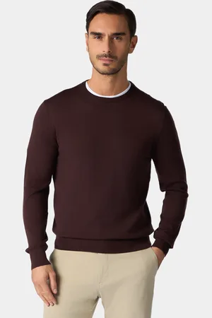 Brooks Brothers Jersey De Cuello Redondo De Lana Merina - Hombre Prendas De Punto Xs