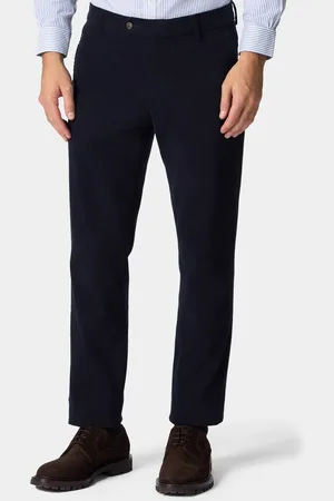 Brooks Brothers Chino Slim Fit En Algodón Stretch Melerado - Hombre Pantalones 28