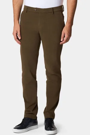 Brooks Brothers Chino Slim Fit En Algodón Stretch Melerado - Hombre Pantalones 28