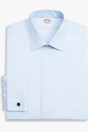 Brooks Brothers Camisa De Vestir De Corte Slim Non-iron En Algodón Elástico Con Cuello Ainsley - Hombre Camisas De Vestir 14h