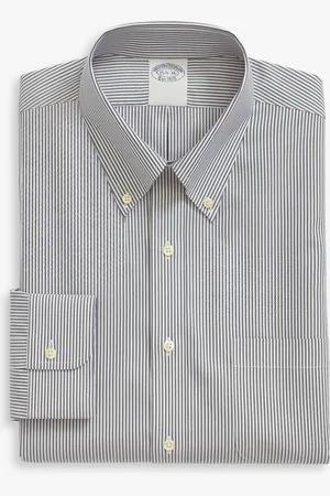 Brooks Brothers Camisa De Vestir Non-iron De Pinpoint Oxford De Algodón Supima Elástico Corte Regular Con Cuello Button Down - Hombre Camisas De Vestir 15
