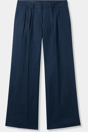 Brooks Brothers Pantalón De Lino Irlandés - Mujer Pantalones Xxs