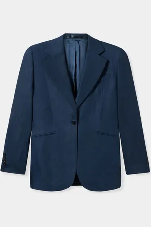 Brooks Brothers Blazer De Lino Irlandés De Un Solo Botón - Mujer Chaquetas Xxs