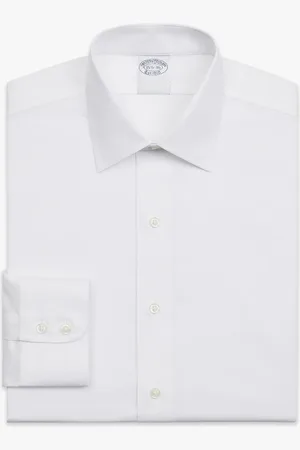 Brooks Brothers Camisa De Corte Slim Non-iron De Twill Con Cuello Ainsley - Hombre Camisas De Vestir 14h