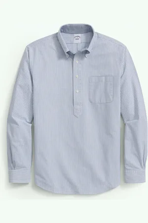 Brooks Brothers Camisa Oxford De Corte Regular Con Cuello Button-down - Hombre Camisetas Deportivas M
