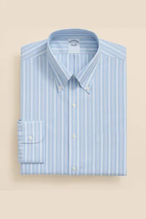 Brooks Brothers Camisa De Corte Regular Non-iron De Tejido Dobby Con Cuello Ainsley - Hombre Camisas De Vestir 18