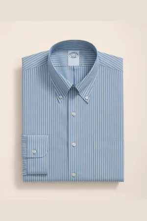 Brooks Brothers Camisa De Corte Slim Non-iron De Algodón Con Cuello Button-down - Hombre Camisas De Vestir 17