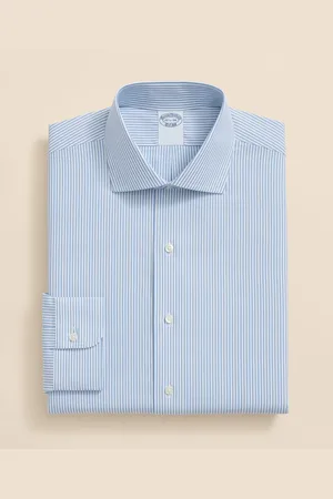 Brooks Brothers Camisa De Royal Oxford Non-iron Con Cuello Inglés De Corte Slim - Hombre Camisas De Vestir 16