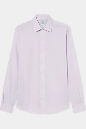 Brooks Brothers Camisa De Corte Regular Non-iron De Tejido Dobby Con Cuello Ainsley - Hombre Camisas De Vestir 15h