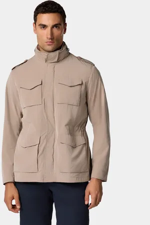 Brooks Brothers Chaqueta De Campo Repelente Al Agua De Toque Melocotón - Hombre Chaquetas Y Abrigos Xs