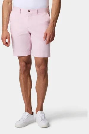 Brooks Brothers Bermuda De Gabardina De Algodón Elástico - Hombre Pantalones Cortos Y Chándales 28