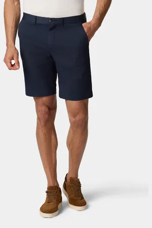Brooks Brothers Bermuda De Gabardina De Algodón Elástico - Hombre Pantalones Cortos Y Chándales 28