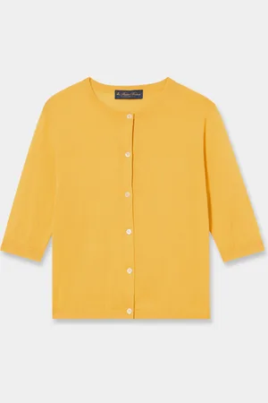 Brooks Brothers Cárdigan De Mezcla De Seda - Mujer Prendas De Punto Xs