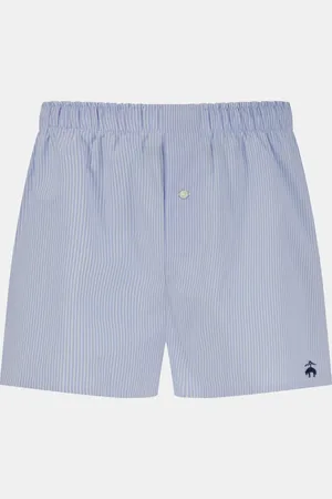 Brooks Brothers Boxer De Broadcloth De Algodón - Hombre Ropa Interior L