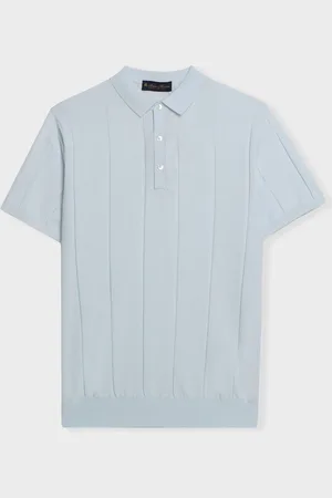 Brooks Brothers Polo De Punto De Algodón Retorcido - Hombre Polos Y Camisetas Xs