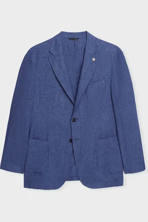 Brooks Brothers Blazer De Lino De Un Solo Botón - Hombre Chaquetas 36