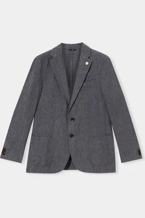 Brooks Brothers Blazer De Lino De Un Solo Botón - Hombre Chaquetas 36