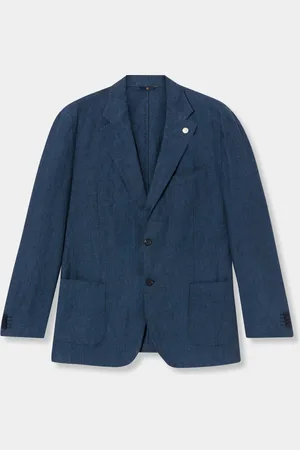 Brooks Brothers Blazer De Lino De Un Solo Botón - Hombre Chaquetas 36