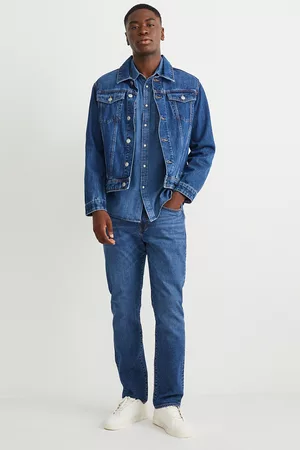 C&A Hombre Rectos - Straight jeans-LYCRA®, , Talla: W28 L32