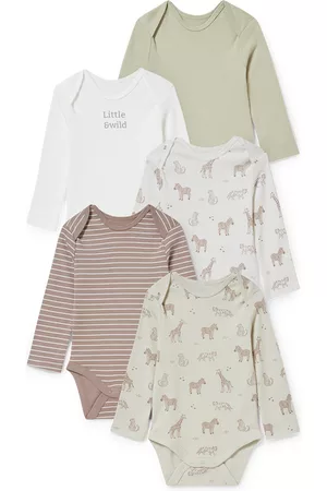 C&A Bodies bebé - Pack de 5-bodies para bebé, , Talla: 56
