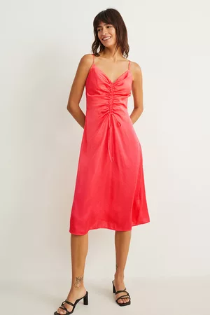 C&A Mujer Midi - Vestido de línea evasé, , Talla: 34
