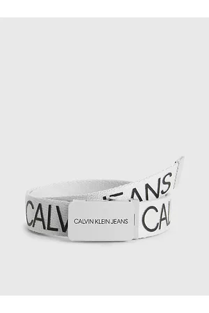 Calvin Klein Cinturón infantil de lona con logo