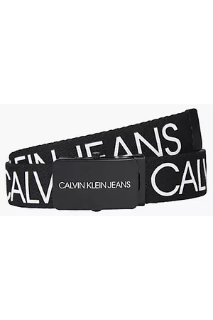 Calvin Klein Cinturones - Cinturón infantil de lona con logo