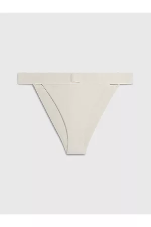 Parte inferior de bikini en punto brillante Monogram - Mujer