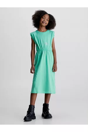 Calvin Klein Mujer Midi - Vestido camisero midi